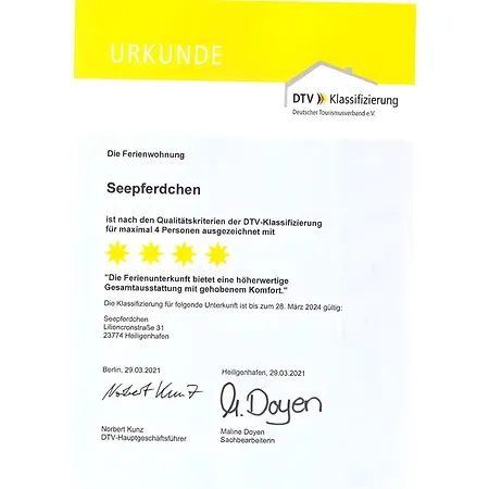 Seepferdchen Heiligenhafen